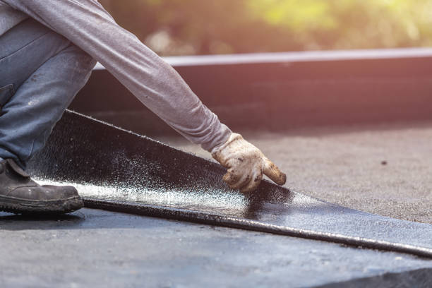 Professional Waterproofing technician working in Upperco, MD